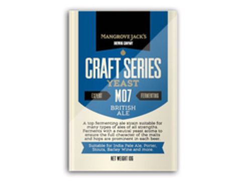 Дрожжи Mangrove Jack's Craft British Ale M07