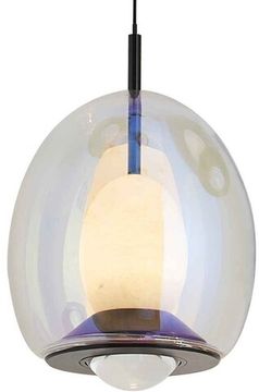 Светильник подвесной LED 10W 3000К 4031/00/01PL чёрный/прозрачный Geolight Stilfort