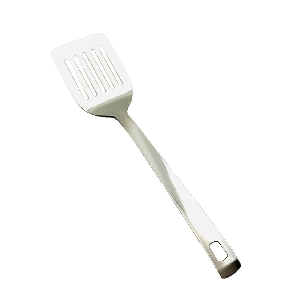 Лопатка 7,8*6,3 см сервировочная l 27,8 см перфорированная Blunt Square Tip нерж. P.L. Proff Cuisine