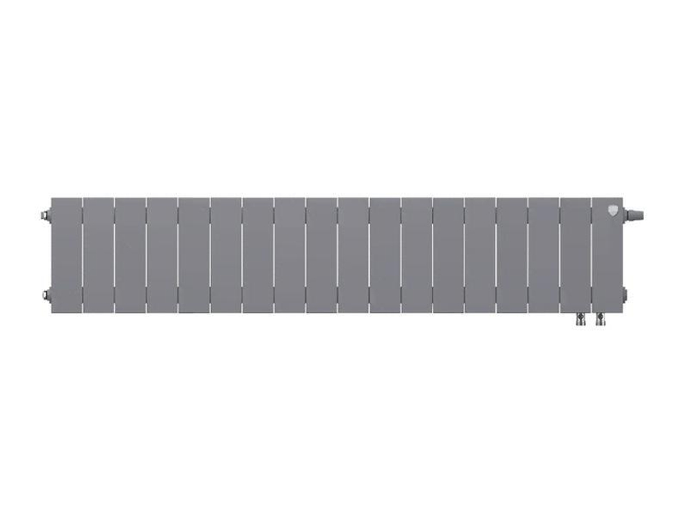 Радиатор Royal Thermo PianoForte 200 /Silver Satin - 18 секц. VDR