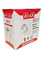 Вентилятор AY-KA диаметр 100 мм, с индикацией, белый 2510200