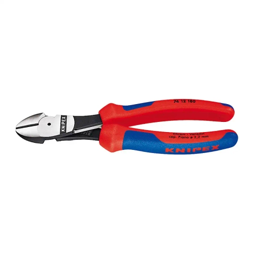 Кусачки боковые особой мощности черненые 180 мм Knipex 74 12 180 SB