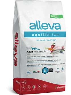 EQUILIBRIUM Sensitive Корм для собак 5кг Океаническая рыба