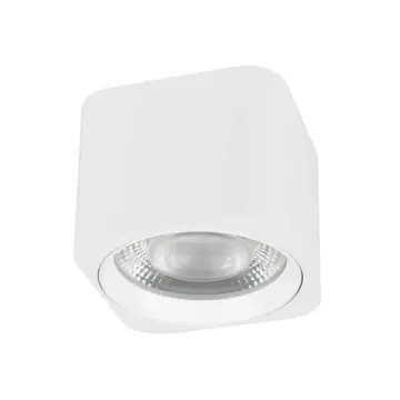Влагозащищенный накладной светильник LED 10W 3000K 046633 белый Dice Arlight