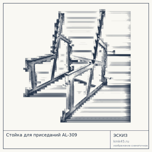 Стойка для приседаний AL-309 — от 69 000 ₽