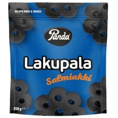 Конфеты Panda "Lakupala" лакриничные 250 г (Из Финляндии)
