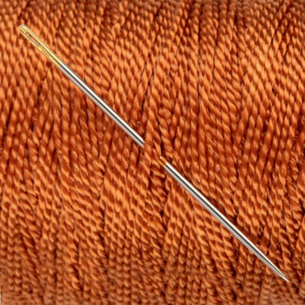 Нитки обувные Gamma 1500D/2, 45.7 м, (50 ярд), 149 т.рыжий