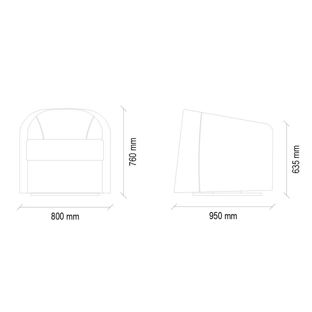 Кресло вращающееся ENZA HOME VIERA EH66890