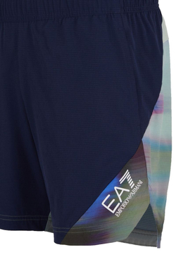 Мужские теннисные шорты EA7 Man Woven Shorts - небесный