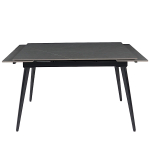 Стол керамический LA ALTA DENVER ARMANI GRAY 120, каркас черный