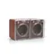 Розетка двойная с крышкой IP54 Systeme Electric AtlasDesign Profi54 Терракотовый ATN547026