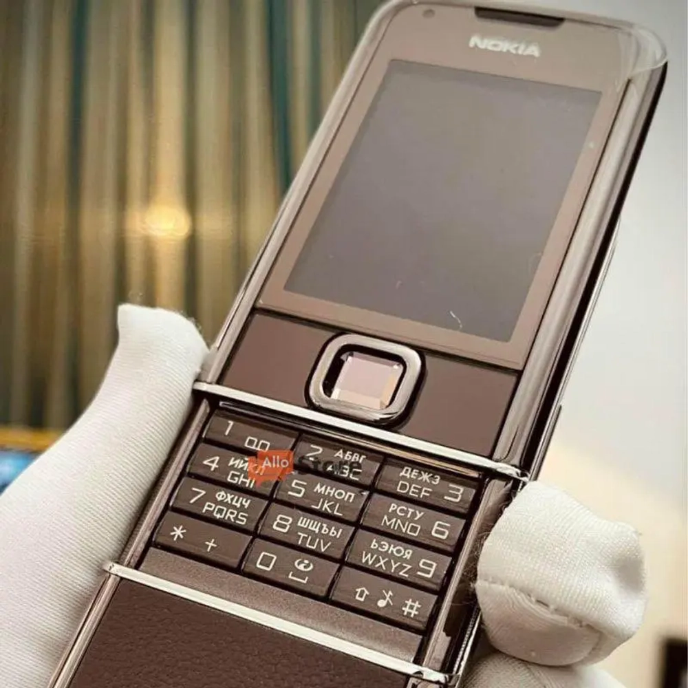 Мобильный телефон Nokia 8800 Sapphire Arte Brown (Коричневая кожа, сапфир)