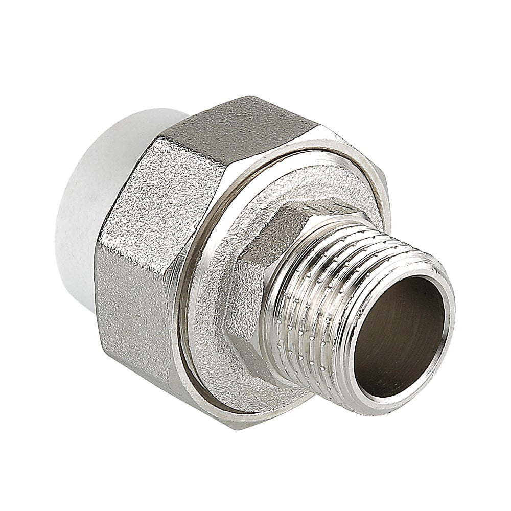 М.Р.Н. с американкой  25х3/4" VALTEC белая
