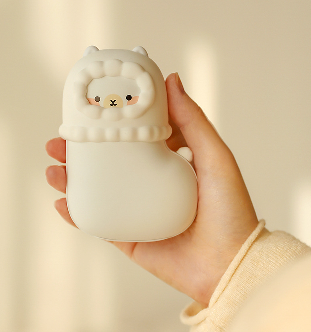 Портативная грелка Power Bank "Альпака"