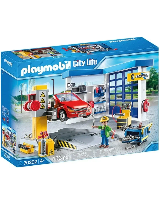 Набор Гараж для ремонта машин Playmobil 70202