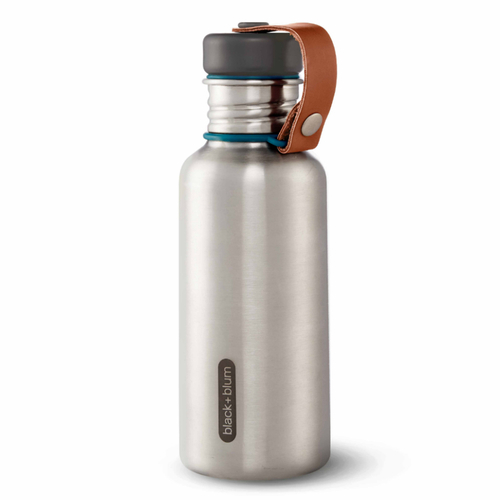 Фляга black+blum, water bottle, 500 мл, серо-бирюзовая