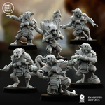 Grand Alliance Chaos Skaven Skryre Acolytes 1 шт. миниатюра для dnd, днд, pathfinder, фентези, Настольная игра, НРИ, Варгейм, РПГ
