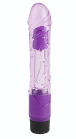 Сиреневый вибратор-реалистик 9 Inch Realistic Vibe - 22,5 см. (Цвет: сиреневый)