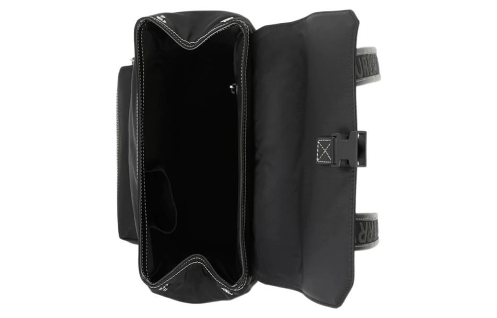 Burberry Leather Backpack Regular Kids" Black
