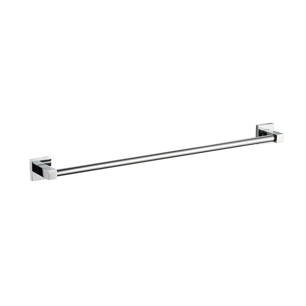 Полотенцедержатель одинарный HAIBA HB8601 600мм хром