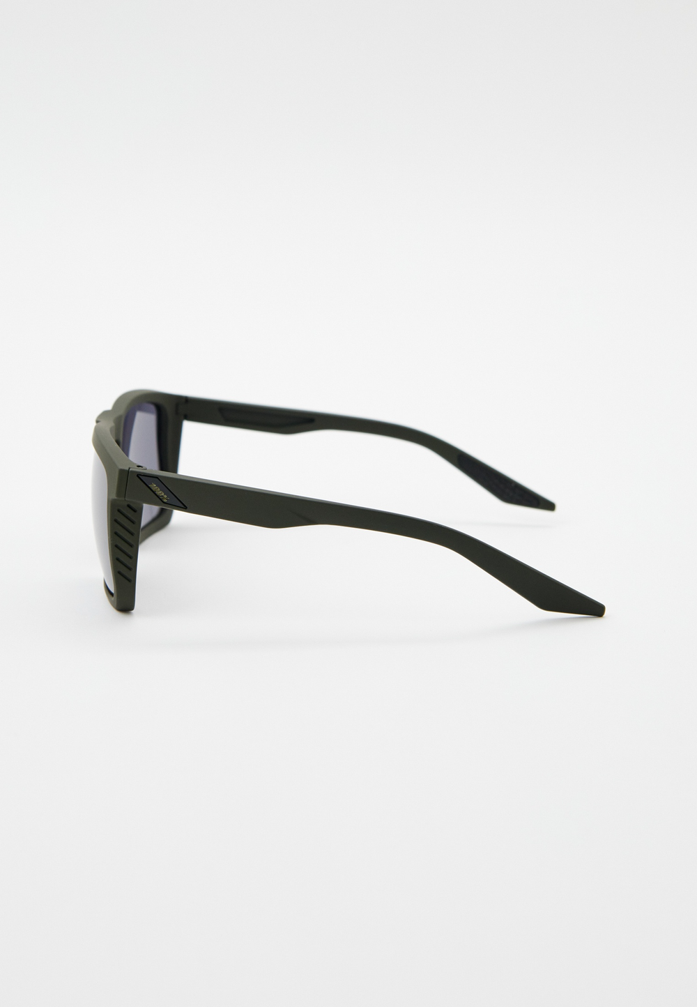 Спортивные очки 100% RENSHAW - Soft Tact Army Green - Black Mirror Lens