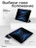 Чехол книжка для iPad Air 13" M2 / Pro 12,9" (3,4,5,6 gen) Gurdini Origami Case Темно Синий