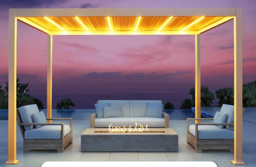 Пергола моторизованная 3х3 м Tagliamento Pergola 120 Series