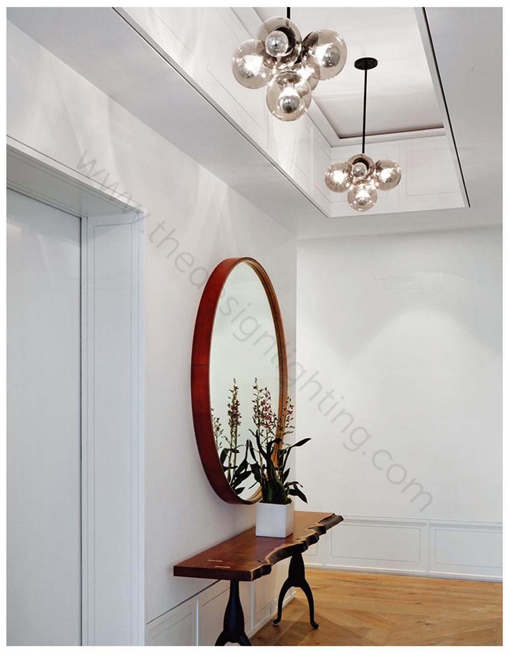 Ceiling design lamp   Modo by Roll & Hill (5 lampshades)