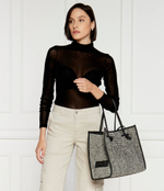 Сумка-шопер + поясная сумка GIANNI CHIARINI - черный(BS 6850 PULLOVER)