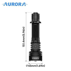 Ручной фонарик белого света Aurora ALO-T1