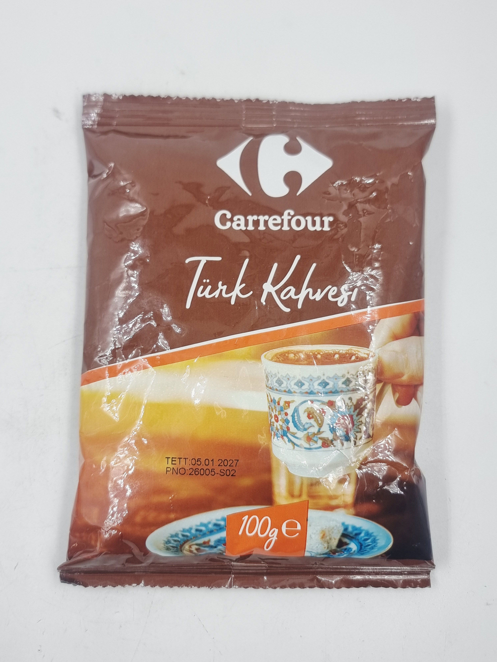Carrefour кофе молотый турецкий кофе 100 г (Турция)