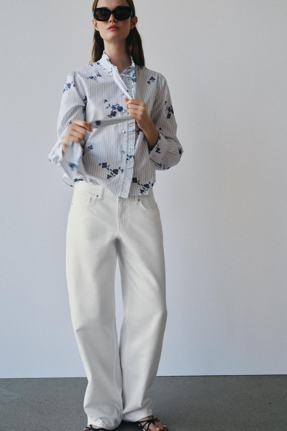 ДЖИНСЫ Z1975 REGULAR С НИЗКОЙ ПОСАДКОЙ — ZARA