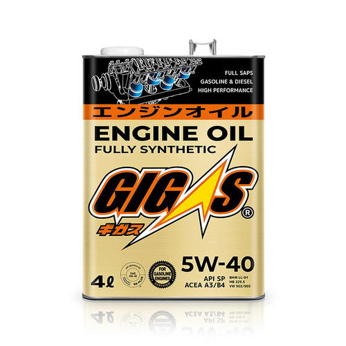 Моторное масло GIGAS 5W-40 SP A3/B4 4л G0540004A