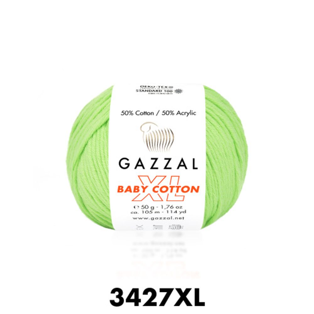 BABY COTTON XL, салатовый