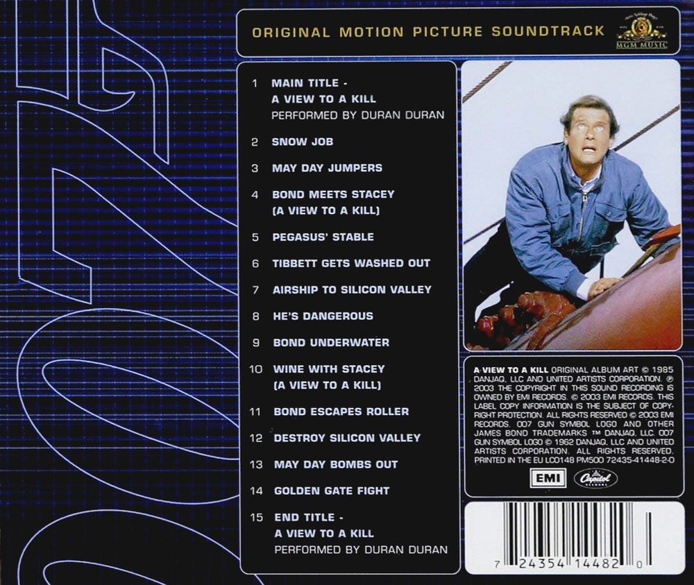 Soundtrack / John Barry: A View To A Kill (CD)