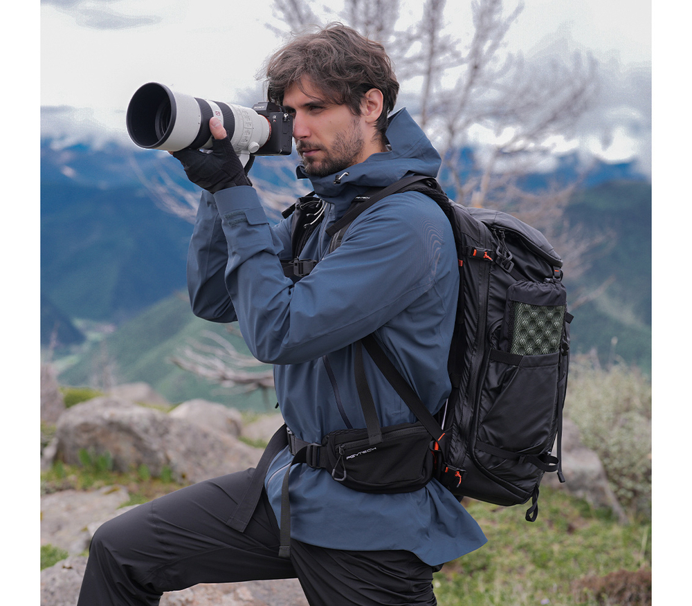 Рюкзак PGYTECH OnePro Flex 40L + Camera Insert L, цвет Space Black