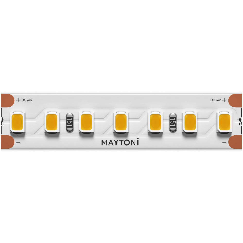 Светодиодная лента Maytoni Ultra 24В 2835 17Вт/м 3000К 5м IP 20 201091