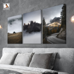 Картина karTTina "ОСЕННЯЯ СВЕЖЕСТЬ", 150 см х 70 см