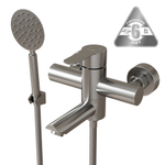 Смеситель для ванны 35k MIXLINE МЛНС32-01(MLSS32-01) "Омега" НЕРЖ
