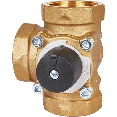 STOUT трехходовой смесительный клапан 2" ВР KVs 40