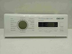 WM-E712SMA/WW кт194 Лицевая панель для стиральной машины Dexp WM-E712SMA/WW б/у