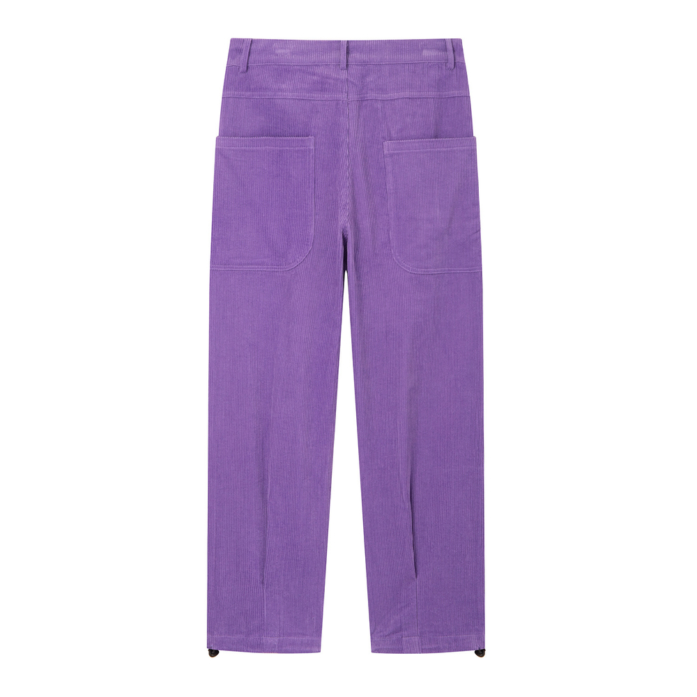 Брюки YMKASHIX velvet two фиолетовый рр.XS