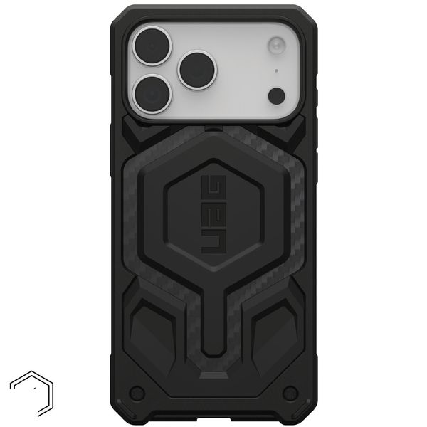 Чехол Uag Monarch Pro Case для iPhone 17 Pro Max, Карбон | Carbon Fiber
