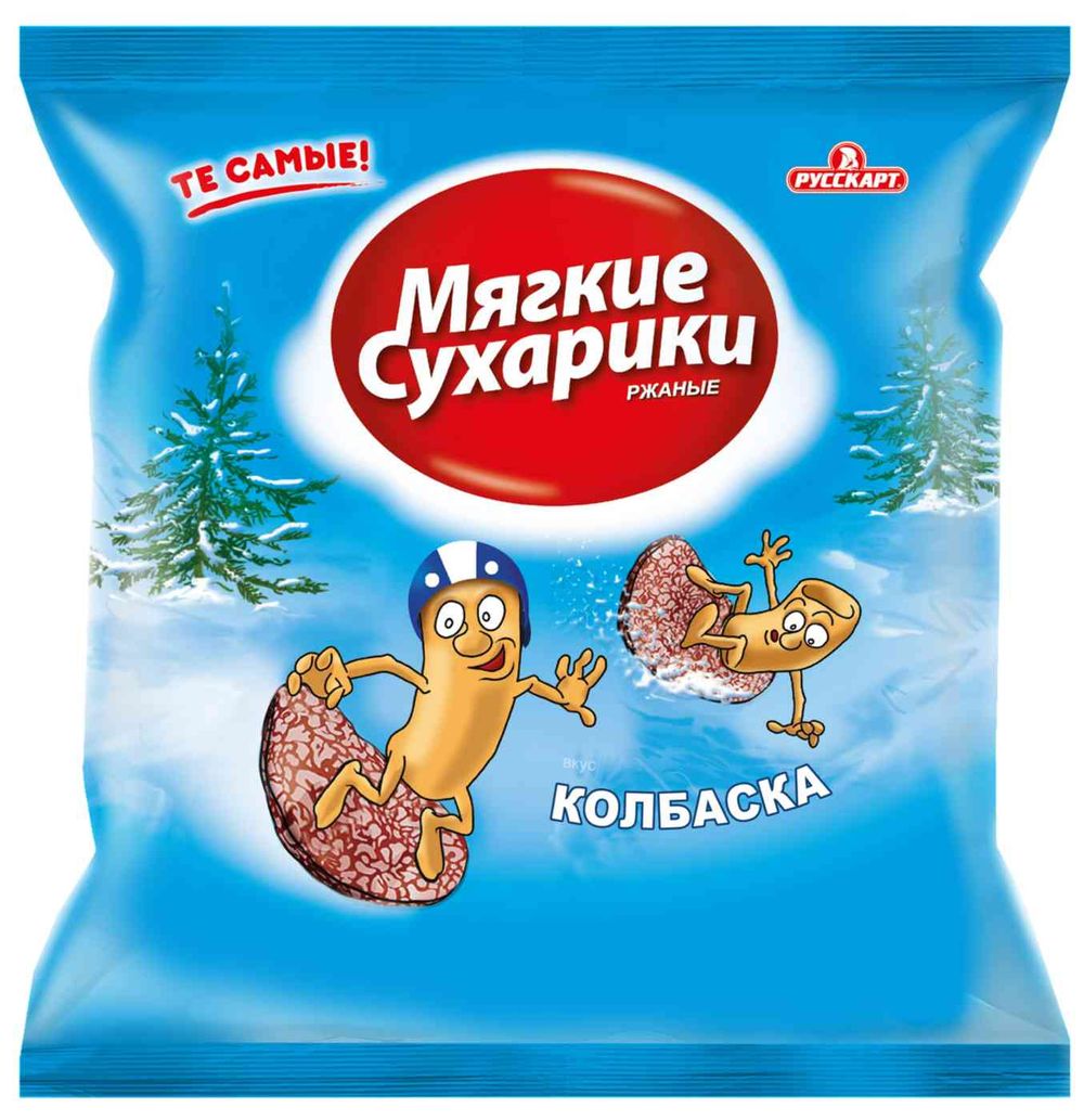 Мягкие Сухарики Русская Картошка (Колбаска) 38г