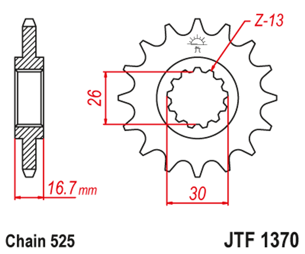 Звезда JTF1370.15