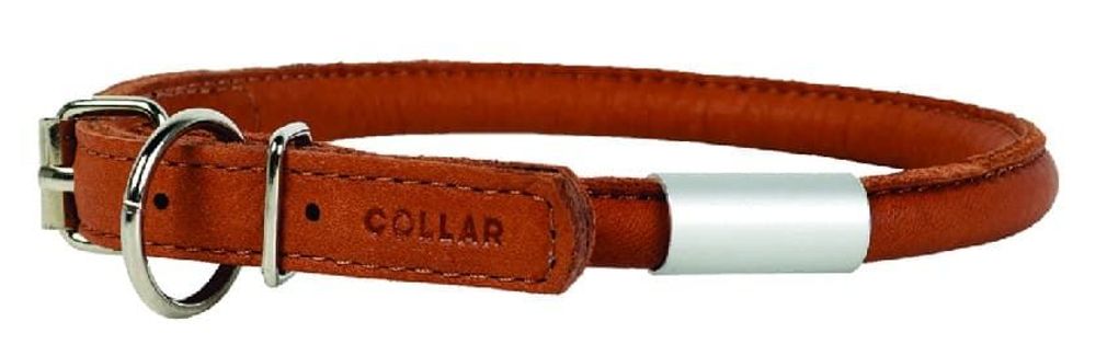 Ошейник"CoLLaR SOFT" круглый с адресником (диаметр 13мм,длина 45-53см) коричневый Ошейник"CoLLaR SOFT" круглый с адресником (диаметр 13мм,длина 45-53см) коричневый