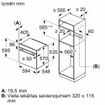 Духовой шкаф Bosch HBA530BB0S