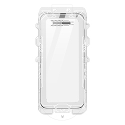 Защитное стекло для iPhone Air, серия Roga Series от Dux Ducis (комплект с ванночкой для автоматического выравнивания и установки)
