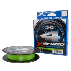 Леска плетеная YGK X-Braid Braid Cord X4 Chartreuse 150м 0.104 мм #0.4