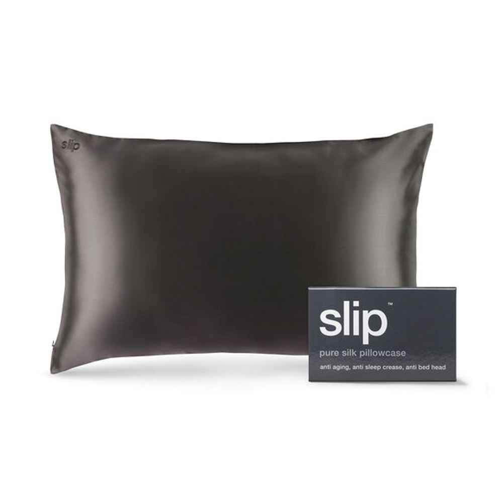 Наволочка из 100% шелка Slip Silk серебряный, 51х76 см
